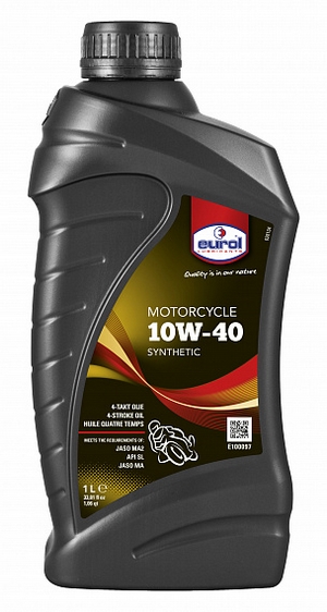Объем 1л. EUROL Motorcycle 10W-40 - E1000971L - Автомобильные жидкости. Розница и оптом, масла и антифризы - KarPar Артикул: E1000971L. PATRIOT.