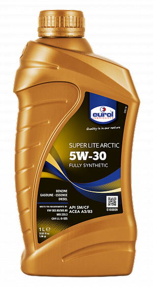 Объем 1л. EUROL Super Lite Arctic 5W-30 - E1000091L - Автомобильные жидкости. Розница и оптом, масла и антифризы - KarPar Артикул: E1000091L. PATRIOT.
