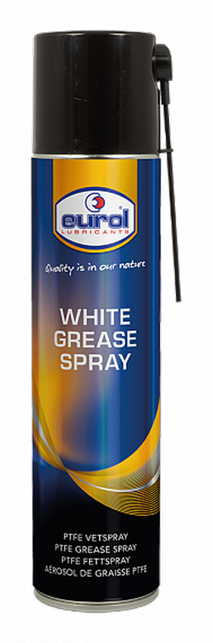 Объем 0,4л. EUROL White Grease Spray with PTFE - E701420400ML - Автомобильные жидкости. Розница и оптом, масла и антифризы - KarPar Артикул: E701420400ML. PATRIOT.