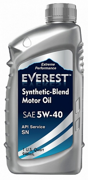 Объем 1л. EVEREST Synthetic Blend 5W-40 - FP54000EV01LSB - Автомобильные жидкости, масла и антифризы - KarPar Артикул: FP54000EV01LSB. PATRIOT.