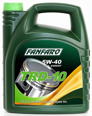 Объем 5л. FANFARO UHPD TRD-10 SAE 5W-40 - 16680 - Автомобильные жидкости. Розница и оптом, масла и антифризы - KarPar Артикул: 16680. PATRIOT.