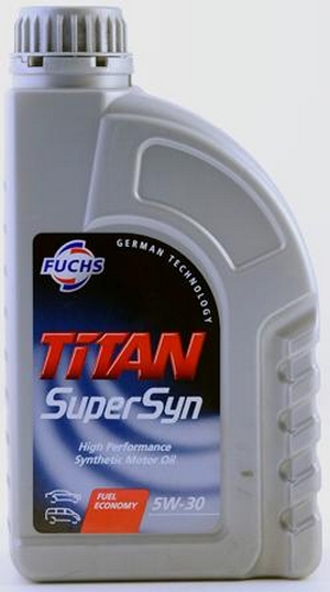 Объем 1л. FUCHS Titan Supersyn 5W-30 - 600930660 - Автомобильные жидкости. Розница и оптом, масла и антифризы - KarPar Артикул: 600930660. PATRIOT.