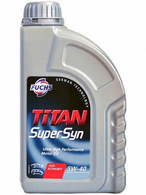 Объем 1л. FUCHS Titan Supersyn 5W-40 - 600930745 - Автомобильные жидкости, масла и антифризы - KarPar Артикул: 600930745. PATRIOT.