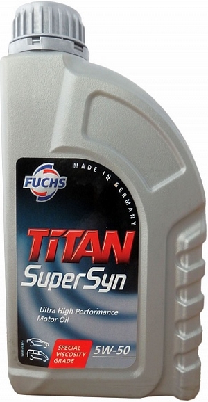 Объем 1л. FUCHS Titan Supersyn 5W-50 - 600640545 - Автомобильные жидкости. Розница и оптом, масла и антифризы - KarPar Артикул: 600640545. PATRIOT.