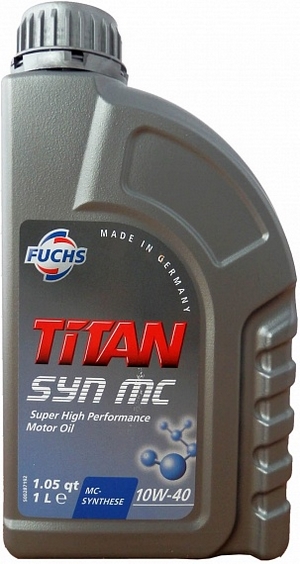 Объем 1л. FUCHS Titan SYN MC 10W-40 - 601004346 - Автомобильные жидкости, масла и антифризы - KarPar Артикул: 601004346. PATRIOT.