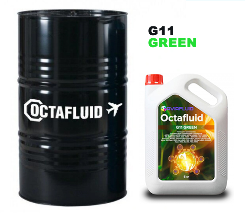 Антифриз Octafluid G11 Green концентрат [215,0 кг] (Зелёный) - Автомобильные жидкости, масла и антифризы - KarPar Артикул: ОС726GR-C. PATRIOT.