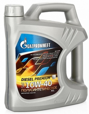 Объем 4л. GAZPROMNEFT Diesel Premium 10W-40 - 2389901339 - Автомобильные жидкости. Розница и оптом, масла и антифризы - KarPar Артикул: 2389901339. PATRIOT.