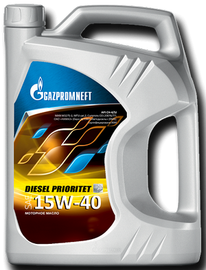 Объем 4л. GAZPROMNEFT Diesel Prioritet 15W-40 - 2389901345 - Автомобильные жидкости. Розница и оптом, масла и антифризы - KarPar Артикул: 2389901345. PATRIOT.