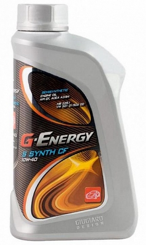 Объем 1л. GAZPROMNEFT G-Energy S Synth CF 10W-40 - 253140160 - Автомобильные жидкости. Розница и оптом, масла и антифризы - KarPar Артикул: 253140160. PATRIOT.