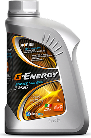 Объем 1л. GAZPROMNEFT G-Energy Service Line GMO 5W-30 - 253141916 - Автомобильные жидкости. Розница и оптом, масла и антифризы - KarPar Артикул: 253141916. PATRIOT.
