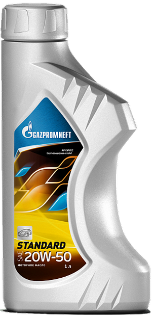 Объем 1л. GAZPROMNEFT Standard 20W-50 - 2389901331 - Автомобильные жидкости. Розница и оптом, масла и антифризы - KarPar Артикул: 2389901331. PATRIOT.