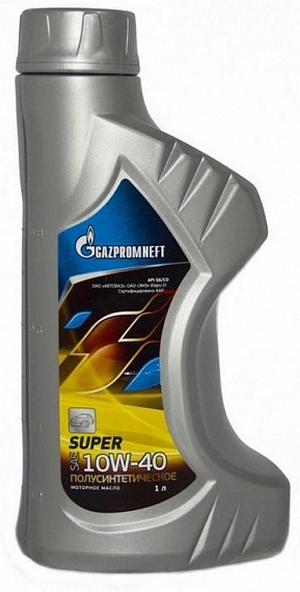Объем 1л. GAZPROMNEFT Super 10W-40 - 2389901317 - Автомобильные жидкости. Розница и оптом, масла и антифризы - KarPar Артикул: 2389901317. PATRIOT.