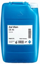 Объем 20л. Гидравлическое масло ARAL Vitam DE 46 - 1569A3