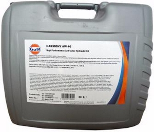 Объем 20л. Гидравлическое масло GULF Harmony AW 46 - 120340401461 - Автомобильные жидкости. Розница и оптом, масла и антифризы - KarPar Артикул: 120340401461. PATRIOT.