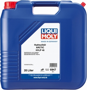 Объем 20л. Гидравлическое масло LIQUI MOLY Hydraulikoil Arctic HVLP 46 - 6947 - Автомобильные жидкости. Розница и оптом, масла и антифризы - KarPar Артикул: 6947. PATRIOT.