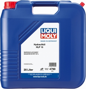 Объем 20л. Гидравлическое масло LIQUI MOLY Hydraulikoil HLP 15 - 4790 - Автомобильные жидкости. Розница и оптом, масла и антифризы - KarPar Артикул: 4790. PATRIOT.