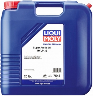 Объем 20л. Гидравлическое масло LIQUI MOLY Super Arctic HVLP 32 - 7545 - Автомобильные жидкости. Розница и оптом, масла и антифризы - KarPar Артикул: 7545. PATRIOT.