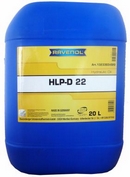 Объем 20л. Гидравлическое масло RAVENOL Hydraulikoel HLP-D22 - 1323303-020-01-999