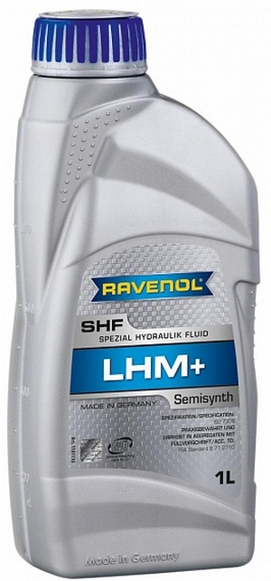 Объем 1л. Гидравлическое масло RAVENOL LHM+Fluid - 1181110-001-01-999 - Автомобильные жидкости. Розница и оптом, масла и антифризы - KarPar Артикул: 1181110-001-01-999. PATRIOT.