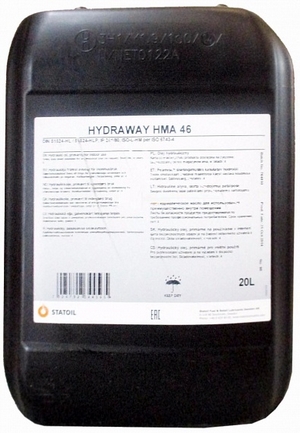 Объем 20л. Гидравлическое масло STATOIL HydraWay HMA 46 - 1000732 - Автомобильные жидкости. Розница и оптом, масла и антифризы - KarPar Артикул: 1000732. PATRIOT.