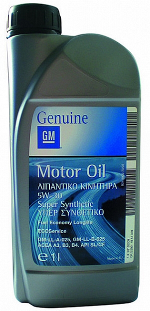 Объем 1л. GM Motor Oil Super Synthetic 5w-30 - 1942039 - Автомобильные жидкости. Розница и оптом, масла и антифризы - KarPar Артикул: 1942039. PATRIOT.