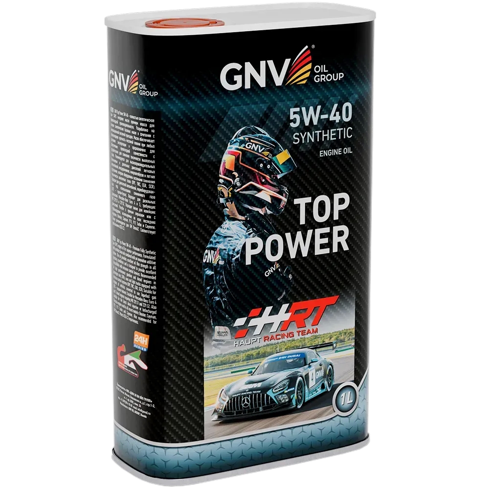 GNV Top Power 5W-40 Dubai 24h Series Edition (1 л) Моторное масло - Автомобильные жидкости. Розница и оптом, масла и антифризы - KarPar Артикул: GTP1011872019510540001. PATRIOT.