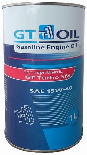 Объем 1л. GT-OIL GT Turbo SM 15W-40 - 8809059407035 - Автомобильные жидкости. Розница и оптом, масла и антифризы - KarPar Артикул: 8809059407035. PATRIOT.