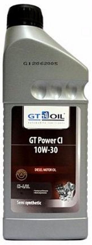 Объем 1л. GT-OIL Power CI 10W-30 - 8809059407899 - Автомобильные жидкости. Розница и оптом, масла и антифризы - KarPar Артикул: 8809059407899. PATRIOT.