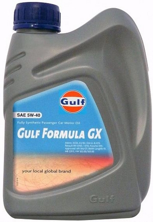 Объем 1л. GULF Formula GX 5W-40 - 122207GU01 - Автомобильные жидкости. Розница и оптом, масла и антифризы - KarPar Артикул: 122207GU01. PATRIOT.