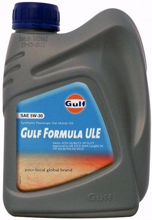 Объем 1л. GULF Formula ULE 5W-30 - 122007GU01 - Автомобильные жидкости, масла и антифризы - KarPar Артикул: 122007GU01. PATRIOT.