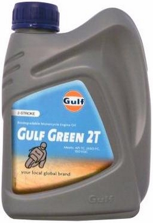 Объем 1л. GULF Green 2T - 196007GU01 - Автомобильные жидкости. Розница и оптом, масла и антифризы - KarPar Артикул: 196007GU01. PATRIOT.
