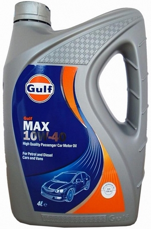 Объем 4л. GULF Max 10W-40 - 130805601659 - Автомобильные жидкости. Розница и оптом, масла и антифризы - KarPar Артикул: 130805601659. PATRIOT.