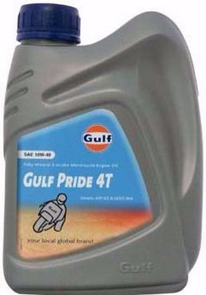 Объем 1л. GULF Pride 4T 10W-40 - 130507GU01 - Автомобильные жидкости. Розница и оптом, масла и антифризы - KarPar Артикул: 130507GU01. PATRIOT.
