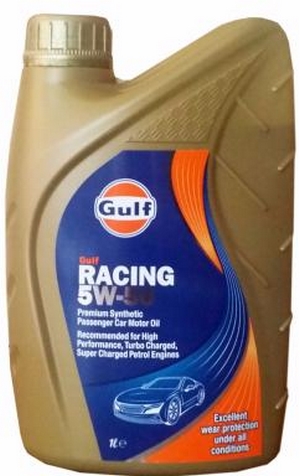 Объем 1л. GULF Racing 5W-50 - 130811301756 - Автомобильные жидкости. Розница и оптом, масла и антифризы - KarPar Артикул: 130811301756. PATRIOT.