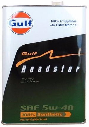 Объем 4л. GULF Roadster 5W-40 - 4932492121221 - Автомобильные жидкости. Розница и оптом, масла и антифризы - KarPar Артикул: 4932492121221. PATRIOT.