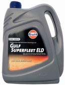 Объем 4л. GULF Superfleet ELD 10W-40 - 152025GU01