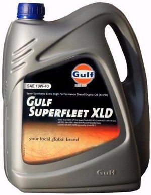 Объем 4л. GULF Superfleet XLD 10W-40 - 120145401659 - Автомобильные жидкости, масла и антифризы - KarPar Артикул: 120145401659. PATRIOT.