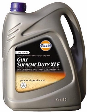 Объем 4л. GULF Supreme Duty XLE 15W-40 - 153325GU01 - Автомобильные жидкости. Розница и оптом, масла и антифризы - KarPar Артикул: 153325GU01. PATRIOT.
