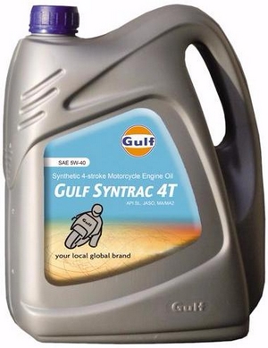 Объем 1л. GULF Syntrac 4T 5W-40 - 129607GU01 - Автомобильные жидкости. Розница и оптом, масла и антифризы - KarPar Артикул: 129607GU01. PATRIOT.