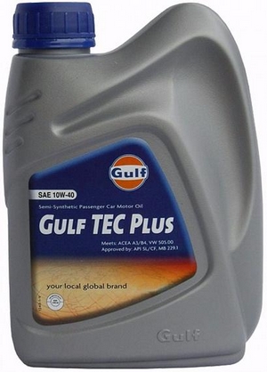 Объем 1л. GULF Tec Plus 10W-40 - 124007GU01 - Автомобильные жидкости. Розница и оптом, масла и антифризы - KarPar Артикул: 124007GU01. PATRIOT.