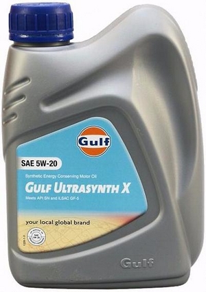 Объем 1л. GULF Ultrasynth X 5W-20 - 122607GU01 - Автомобильные жидкости. Розница и оптом, масла и антифризы - KarPar Артикул: 122607GU01. PATRIOT.