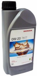 Объем 1л. HONDA 0w-20 type 2.0 (официальное масло на РФ) - 08232P99K1LHE