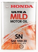 Объем 4л. Honda Ultra Mild SN 10W-30 - 08219-99974