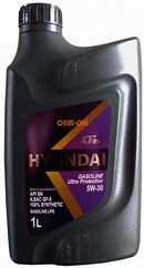 Объем 1л. HYUNDAI XTeer Gasoline Ultra Protection 5W-30 - 1011002