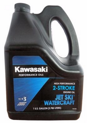 Объем 3,785л. KAWASAKI Performance Oils 2-Stroke Engine Oil Jet Ski Watercraft  High-Performance Oil - W61020-305 - Автомобильные жидкости. Розница и оптом, масла и антифризы - KarPar Артикул: W61020-305. PATRIOT.