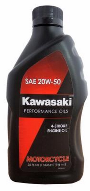 Объем 0,946л. KAWASAKI Performance Oils 4-Stroke Engine Oil Motocycle 20W-50 - K61021-201A - Автомобильные жидкости. Розница и оптом, масла и антифризы - KarPar Артикул: K61021-201A. PATRIOT.
