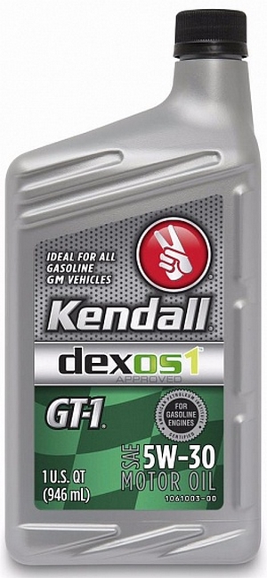 Объем 0,946л. KENDALL GT-1 Dexos1 Motor Oil 5W-30 - 075731209497 - Автомобильные жидкости. Розница и оптом, масла и антифризы - KarPar Артикул: 075731209497. PATRIOT.
