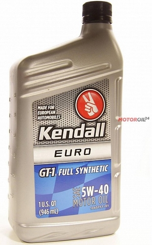 Объем 0,946л. KENDALL GT-1 Full Synthetic (European Formula) 5W-40 - 1060743 - Автомобильные жидкости. Розница и оптом, масла и антифризы - KarPar Артикул: 1060743. PATRIOT.