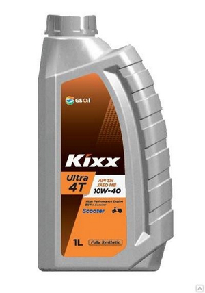 Объем 1л. KIXX Ultra 4T Scooter 10W-40 API SN - L5129AL1E1 - Автомобильные жидкости. Розница и оптом, масла и антифризы - KarPar Артикул: L5129AL1E1. PATRIOT.