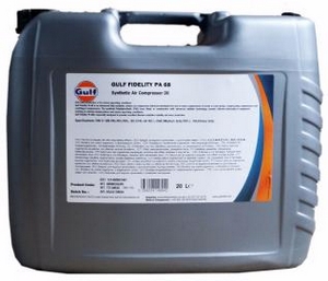 Объем 20л. Компрессорное масло GULF Fidelity PA 68 - 121450501461 - Автомобильные жидкости. Розница и оптом, масла и антифризы - KarPar Артикул: 121450501461. PATRIOT.
